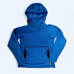 Melanzana Melly Women’s Micro Grid Fleece Hoodie V1 Blue XS